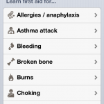 Learn with the Red Cross First Aid app