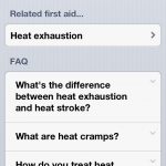 Learn with the Red Cross First Aid app