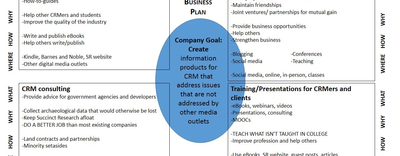 Here's the 10 year plan for Succinct Research